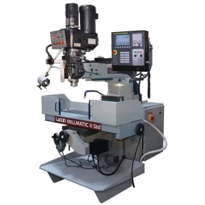 Republic Lagun Machine Tool Millmatic II Vertical Knee Mill with Two Axes