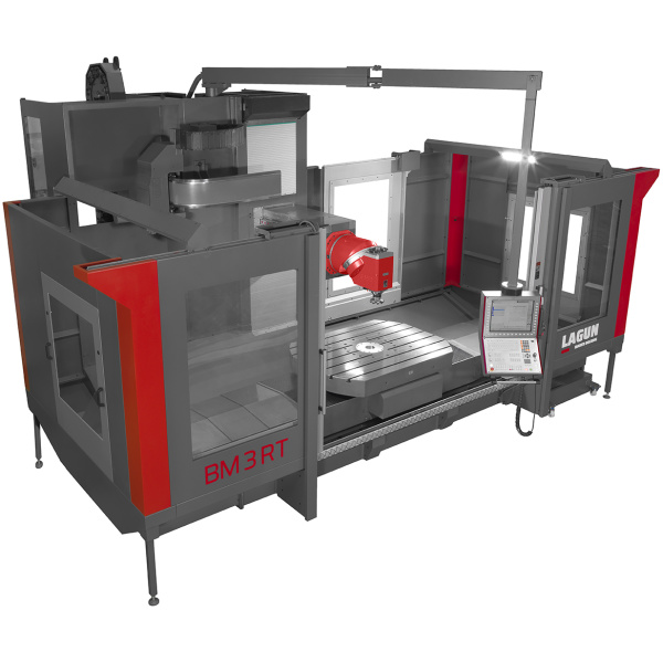 Lagun Model BM-RT Milling Machining Center with a fixed column and a rotary table