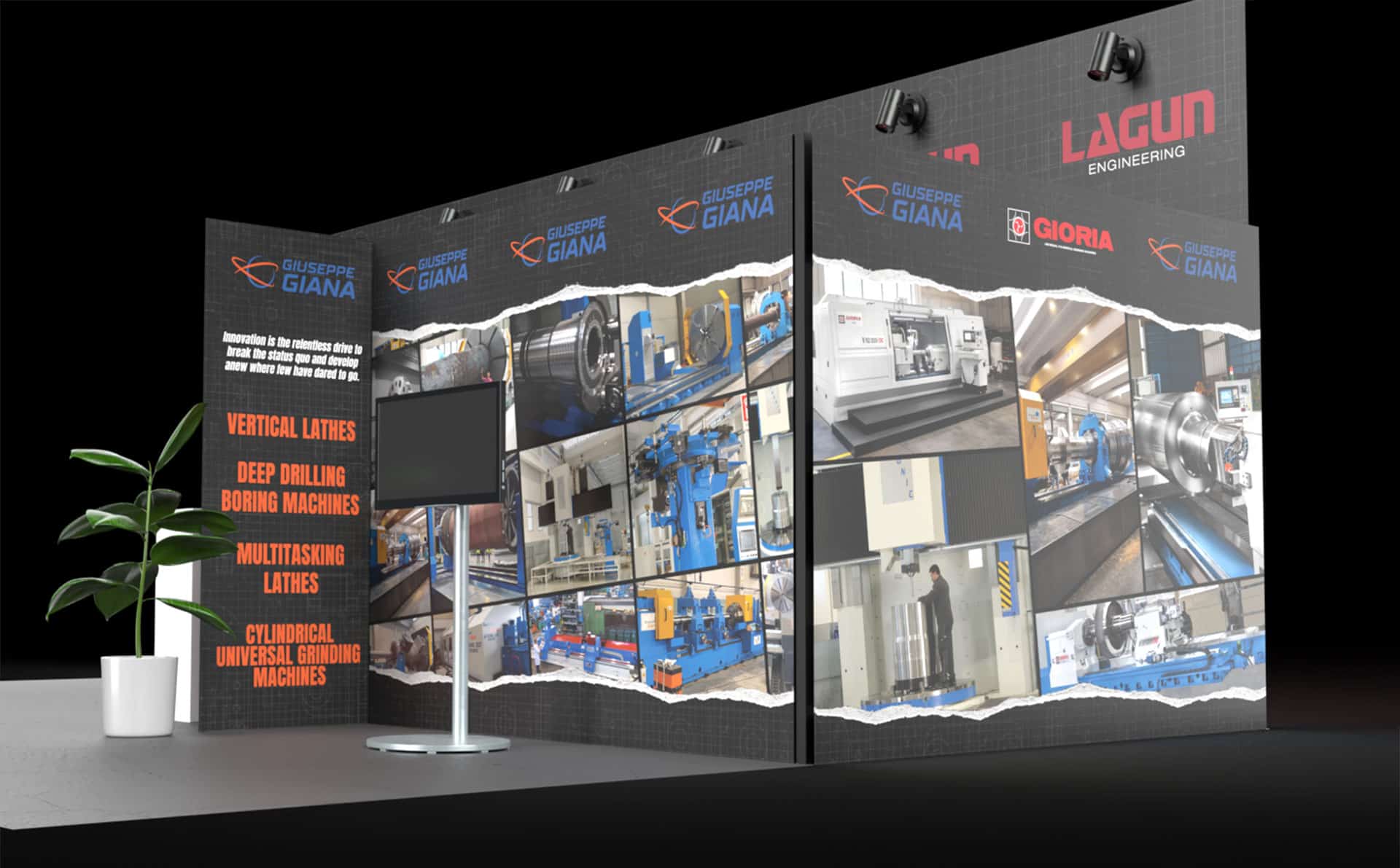 Visit Giuseppe Giana at our Lagun Engineering booth at IMTS