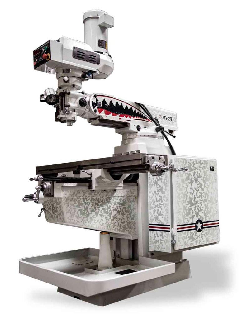 Fighter graphics kit for Lagun vertical mill