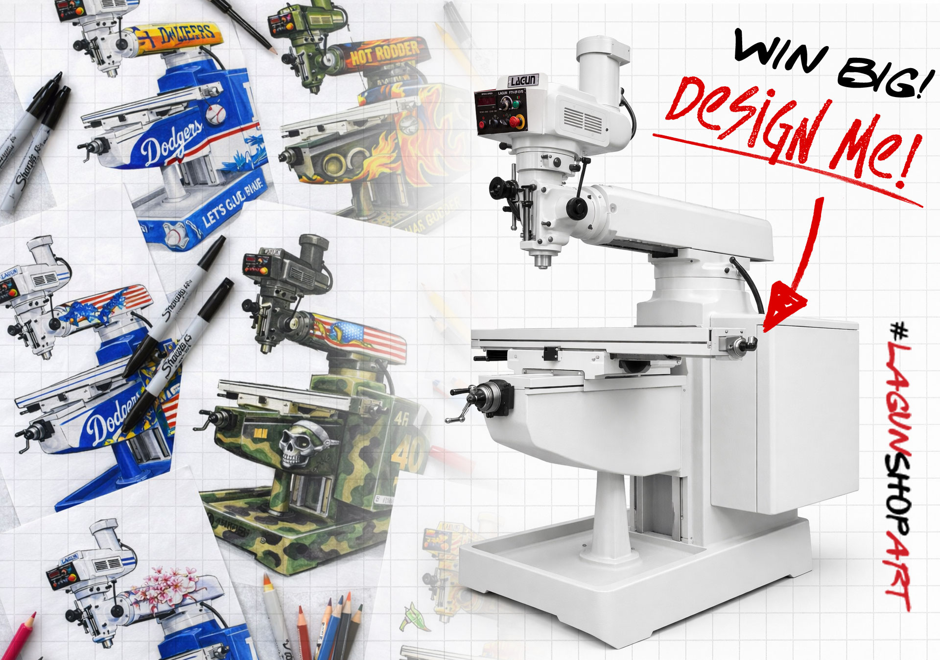 Lagun mill graphic kit design challenge contest for instagram